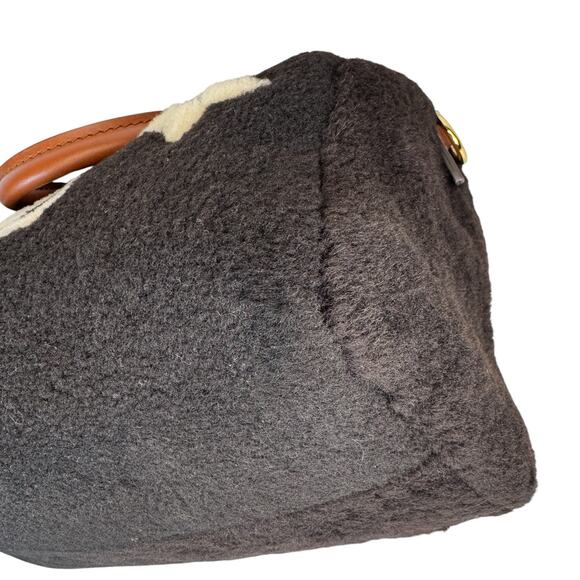 Louis Vuitton Teddy Speedy Bag 25 Monogram Shearling Bandouliere LV 2025 Rare - Picture 11 of 13